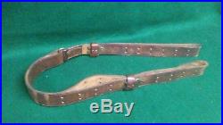 WWI Leather M-1907 Rifle Sling Dated 1918 Boyt Original, good condition