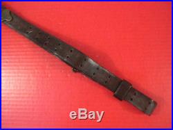 WWI US ARMY AEF M1907 Leather Sling M1903 Springfield Rifle Chicago Belting Co