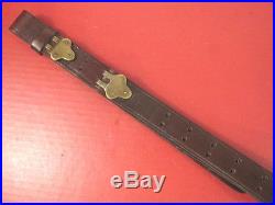 WWI US ARMY AEF M1907 Leather Sling M1903 Springfield Rifle Dated 1918 NICE