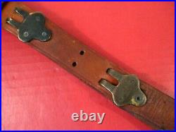 WWI US ARMY AEF M1907 Leather Sling M1903 Springfield Rifle Dtd 1918 Very NICE