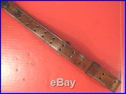 WWI US ARMY AEF M1907 Leather Sling M1903 Springfield Rifle J. C. S. CO. XLNT