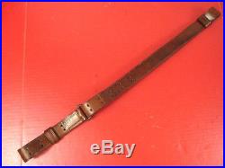 WWI US ARMY AEF M1907 Leather Sling M1903 Springfield Rifle J. C. S. CO. XLNT