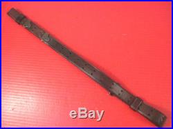 WWI US ARMY AEF M1907 Leather Sling M1903 Springfield Rifle L-F Co. 1917 #1
