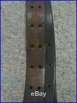 WWI US ARMY H&P 1918 WEH Stamped M1907 Leather Rifle Sling M1903 Springfield