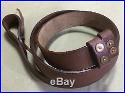 WWI & WWII British Lee Enfield SMLE Leather Rifle Sling x LOT of 10 Slings