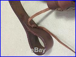 WWI & WWII British Lee Enfield SMLE Leather Rifle Sling x LOT of 5 Slings