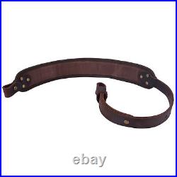 Wayne's Dog Combo of Canvas Gun Recoil Pad Stock +Leather Sling. 30-30.22.308