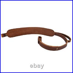 Wayne's Dog Leather Gun Sling Hunting Rifle Belt for. 35.38.357.30-30 USA Stock