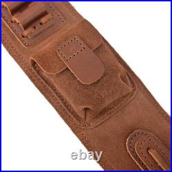 Wayne's Dog Leather Gun Sling Hunting Rifle Belt for. 35.38.357.30-30 USA Stock