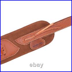 Wayne's Dog Leather Rifle Sling Strap Gun Belt Fit for. 45-70.44MAG. 30-06 USA