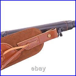 Wayne's Dog Leather Rifle Sling Strap Gun Belt Fit for. 45-70.44MAG. 30-06 USA