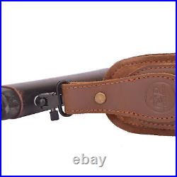 Wayne's Dog Rifle Sling Shotgun Leather Strap Shoulder Gun Belts. 308.22LR. 357