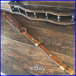 Western Americana SASS Cowboy Action RROW TOOLED SPORTING RIFLE SLING #7