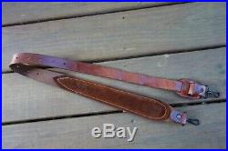 Winchester Fishhook Swivels & Saddle Leather Sling 1892 1894 1873 1890 70 94 WOW